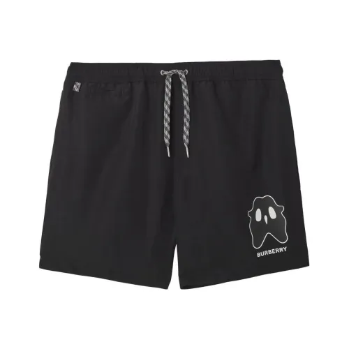 Burberry Monster Graphic Drawcord Swim Shorts