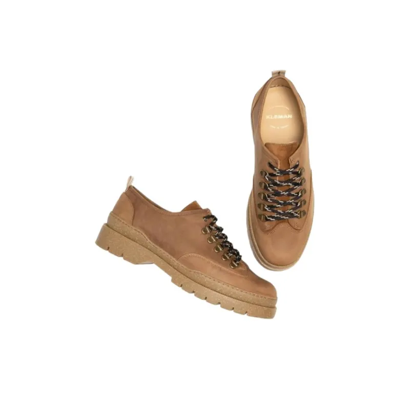 KLEMAN CLEON MANUFACTURE COURRIER N BIO Low Top Casual Shoes Unisex Brown-4