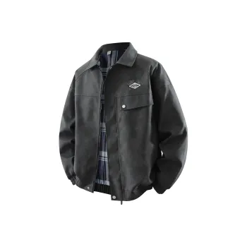 FASTFISH Leather Jackets Unisex