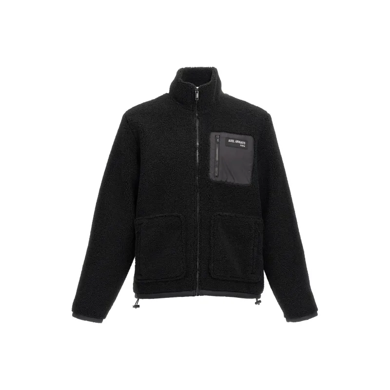 Axel Arigato Billie High Neck Fleece Jacket-0