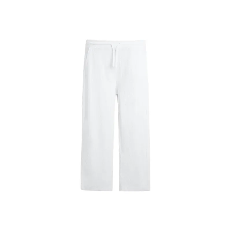 ZARA Casual Pants Men's Frosted White-0