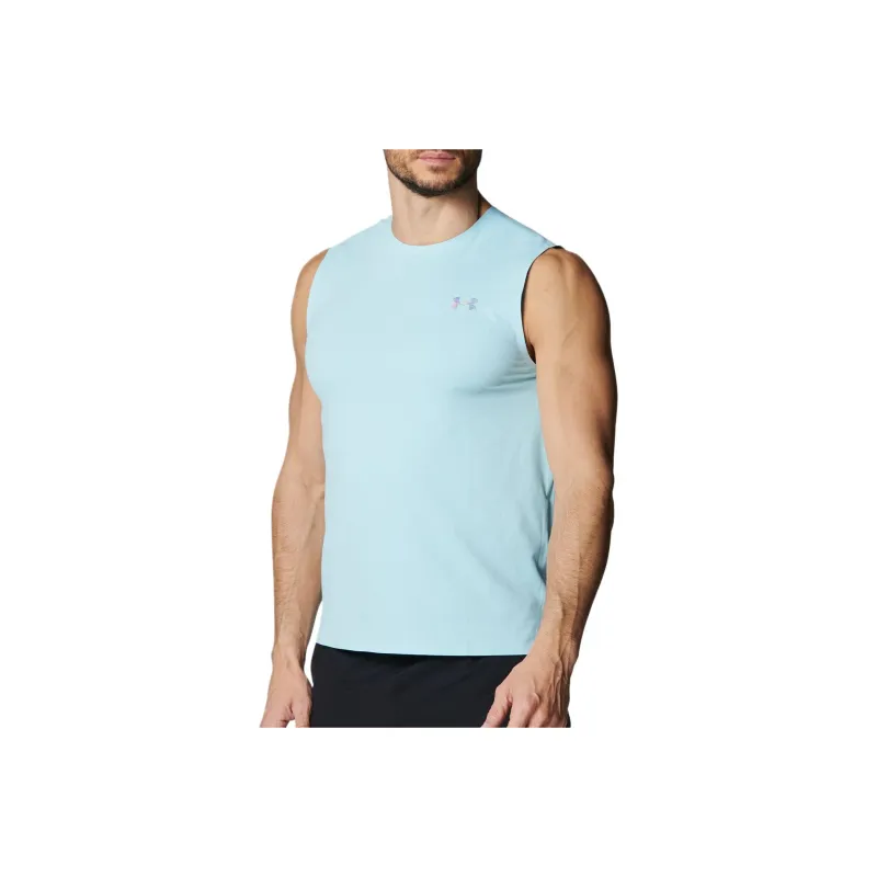 Under Armour Tank Top Men's Light Blue-0