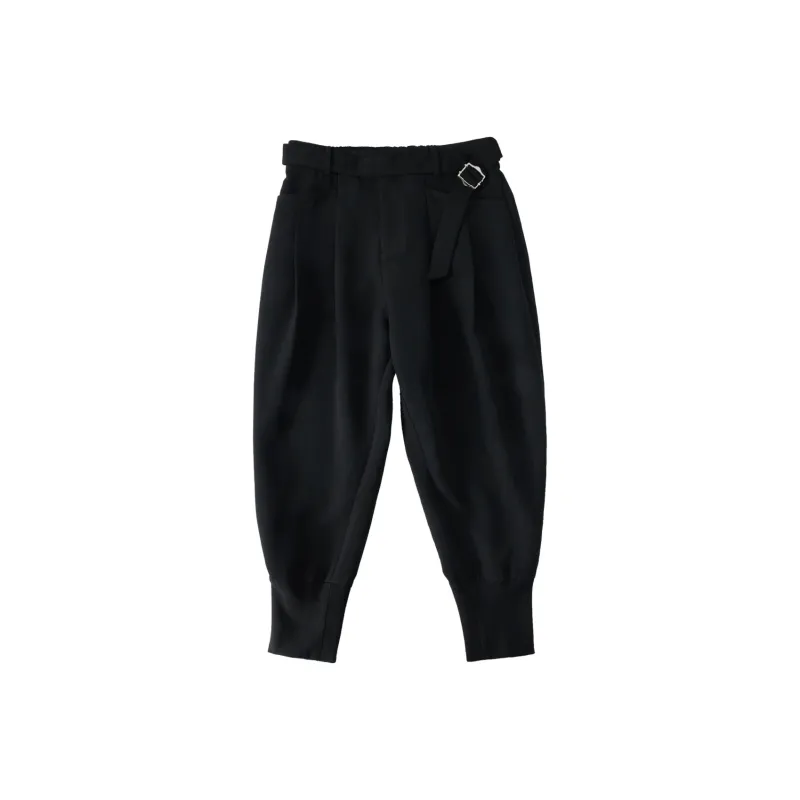 Pin Li Casual Pants Men's Black-0