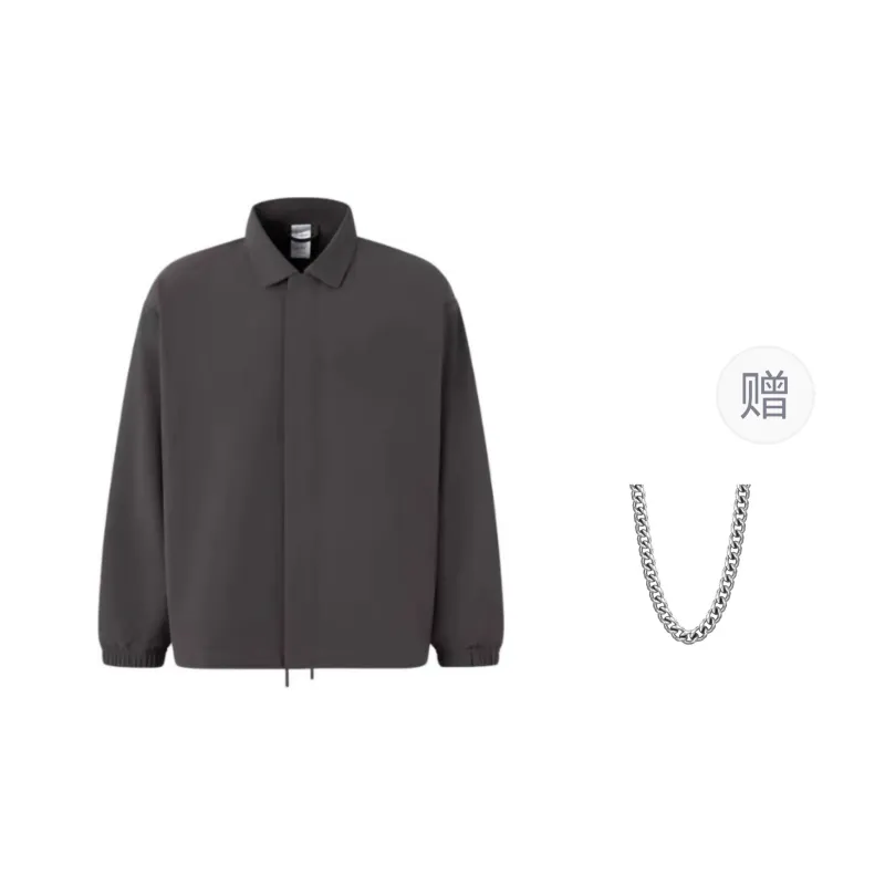 Adidas THE 2024 COLLECTION CHAPTER 02 Series Jackets Coats Men's Charcoal Gray-0