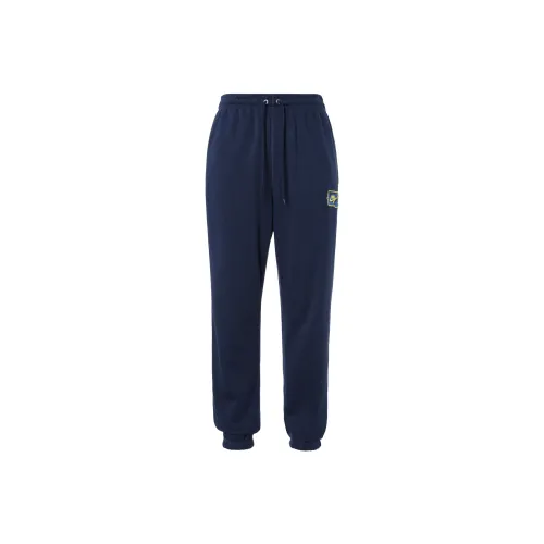 Nike Casual Pants Men's Deep Navy Blue/Glow Yellow