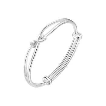 U state 999 Fine Silver Sterling Silver Bracelets Women's