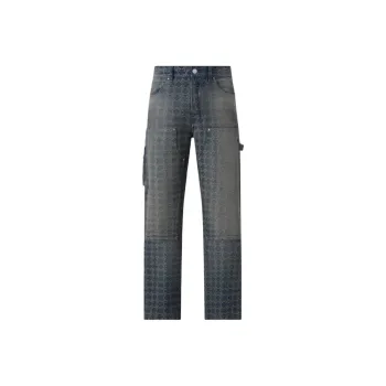 AMIRI Ma Quad Jacquard Carpenter Jeans