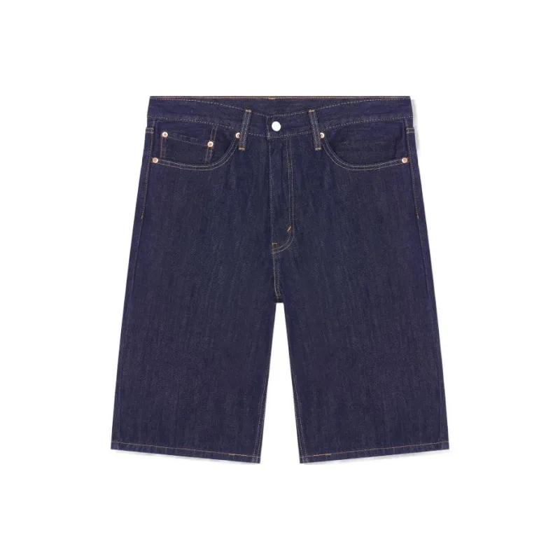 Levis Denim Shorts Men Blue-0