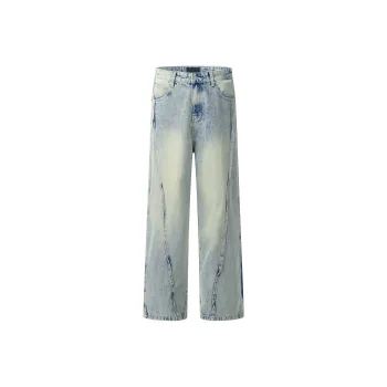 GBXM Jeans Unisex Washed Blue