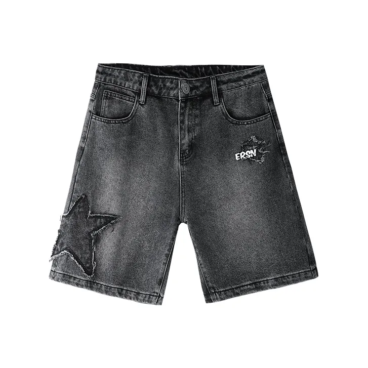 ER Unisex Denim Shorts Swag-0