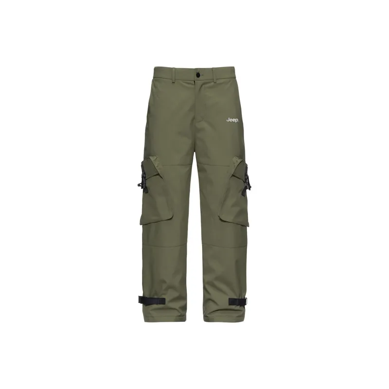 Jeep Down Insulated Pants Unisex Forest Green-0