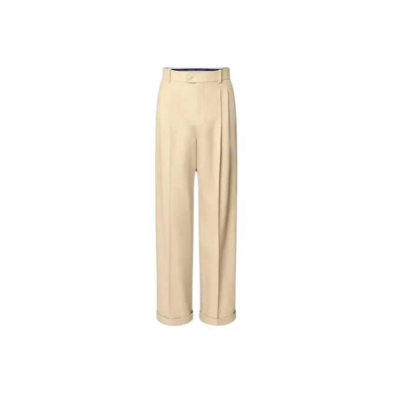LOUIS VUITTON SS24 Casual Pants Men's Beige-0