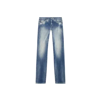 DIESEL 2019 D Strukt 09j61 Distressed Slim Jeans