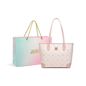 Pepsi PU Shoulder Bag Regular Women's Cherry Blossom Pink/Fresh Green