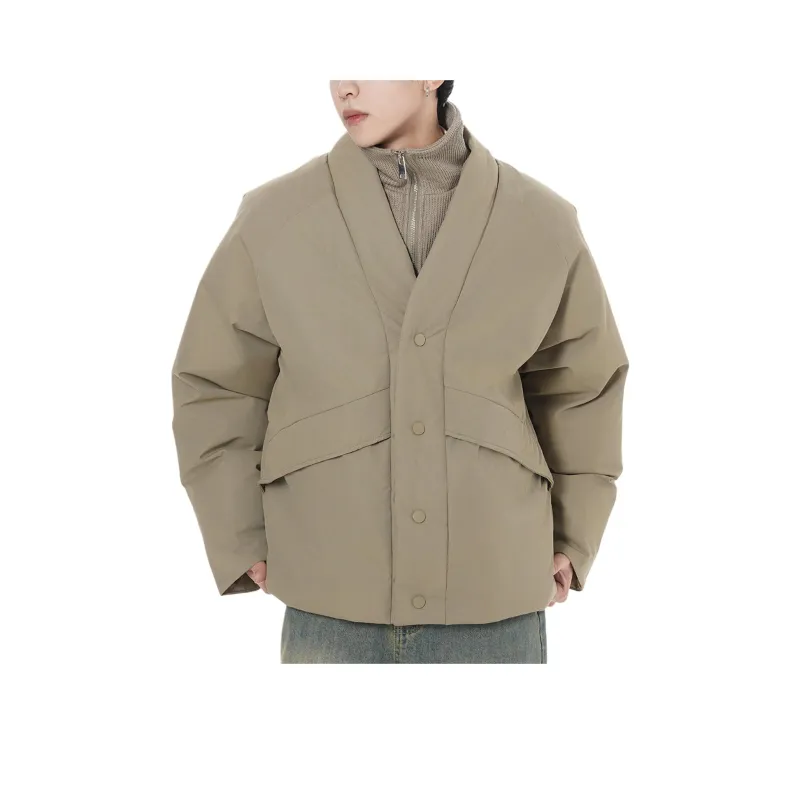 RAP PANDA Puffer Jackets Unisex-8
