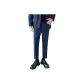 Blue Ankle-Length Pants