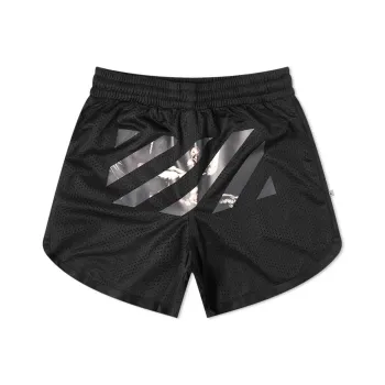 OFF WHITE Caravaggio Arrows Mesh Shorts