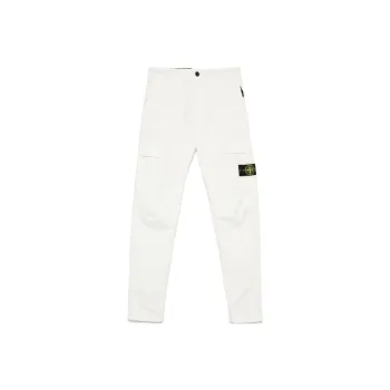 STONE ISLAND Twill weave Cargo Trousers