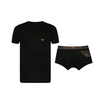 EMPORIO ARMANI Panty Set Men's Black