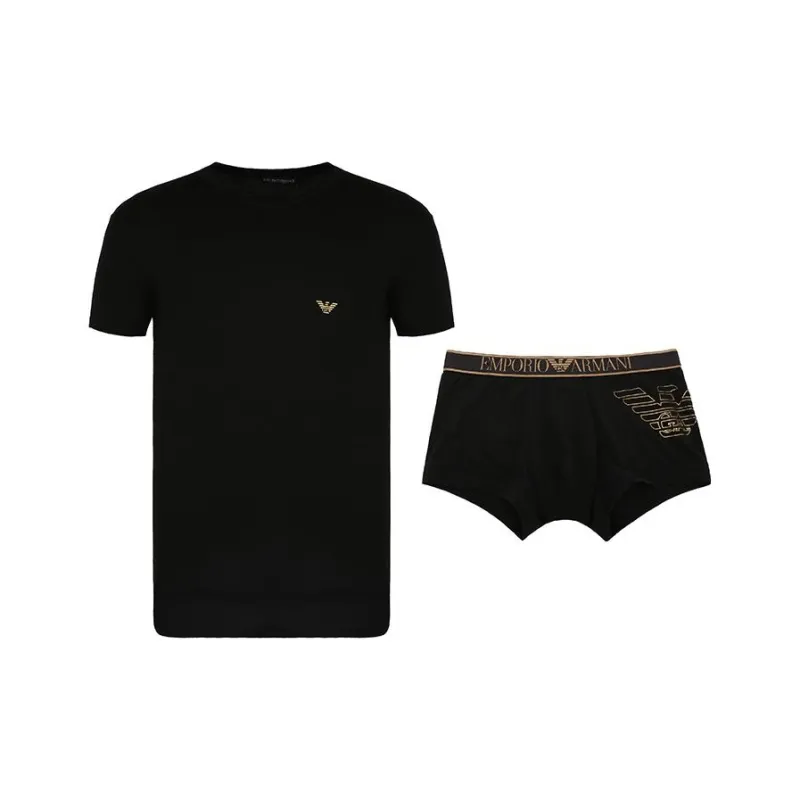 EMPORIO ARMANI Panty Set Men's Black-0