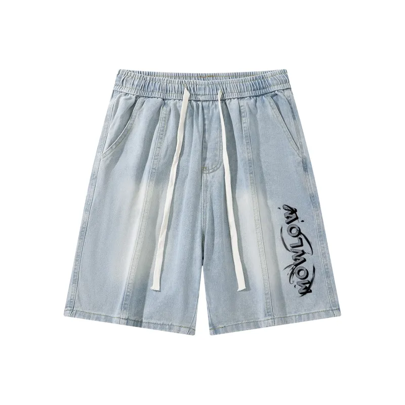 Mowlow Denim Shorts Unisex-9
