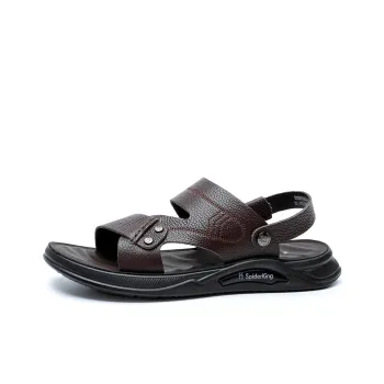 Spider King Beach Sandals Men's Brown
