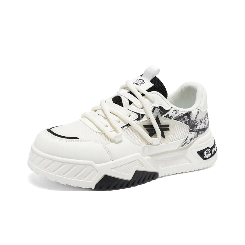 PAUL FRANK Lightweight Breathable Height Increasing Low Top Skateboard Shoes Men's-7