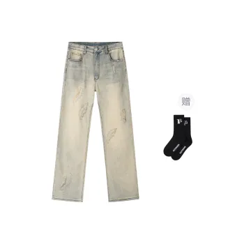 PILOTDRAGON P&D 24FW Jeans Unisex Yellow Mud