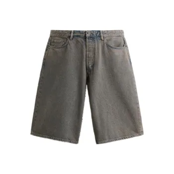 ZARA Denim Shorts Men Blue Gray