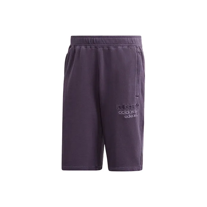 Adidas Originals Casual Shorts Men Purple-0