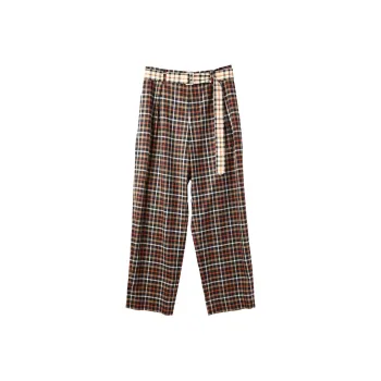 CULLNI x DAKS LONDON FW24 Casual Pants Unisex Black Multicolor