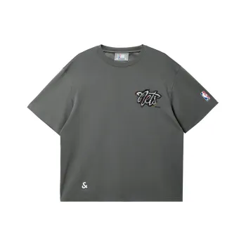 JACK JONES· JACK&JONESxNBA T Shirt Men's E40 Light Gray