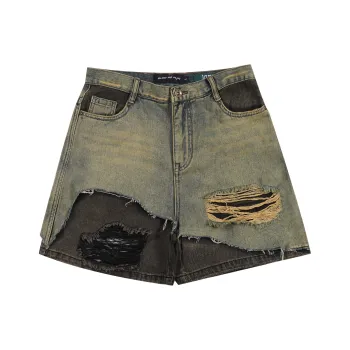 BLIND402 Denim Shorts Women's Yellow