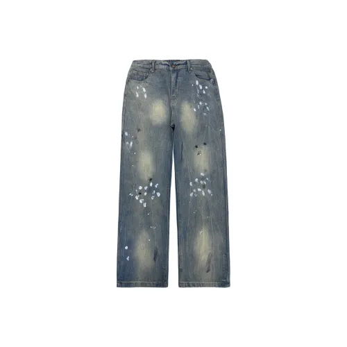 ELCORO Jeans Unisex Blue