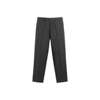 ZARA Suit Trousers Men Gray