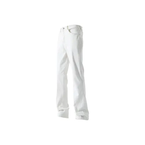 LA'T.WEEKEND Jeans Unisex White