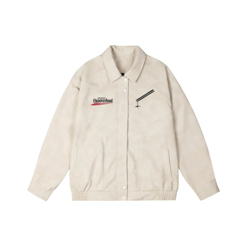 OXO OVERLOAD Leather Jacket Unisex-3