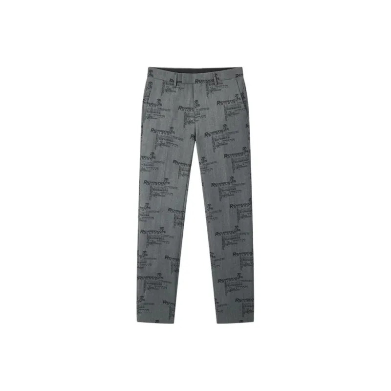 JOHN RICHMOND FW24 Suit Trouser Men's Black Gray-0