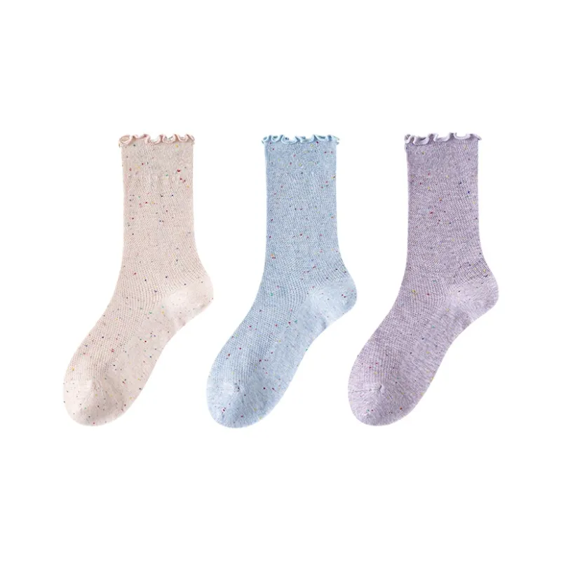 Top Melon Mid Calf Socks Women's Combo Set-40
