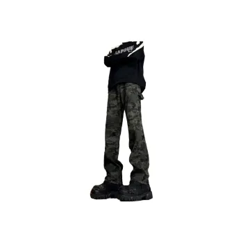 MXDT Casual Pants Unisex Camouflage