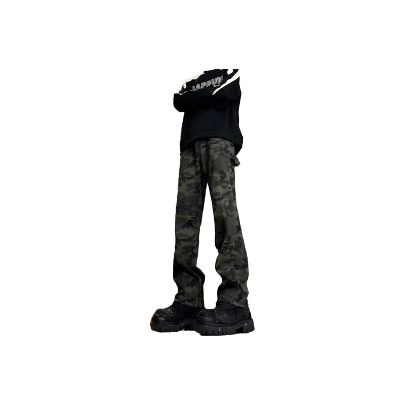 MXDT Casual Pants Unisex Camouflage-0