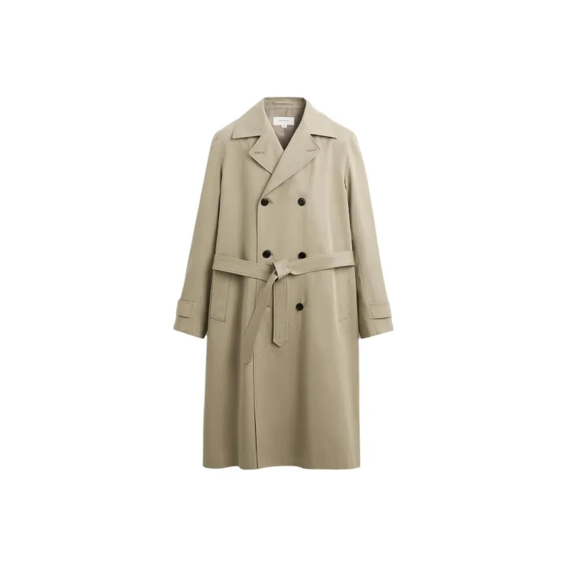ZARA Trench Coat Men's Dark Taupe-0