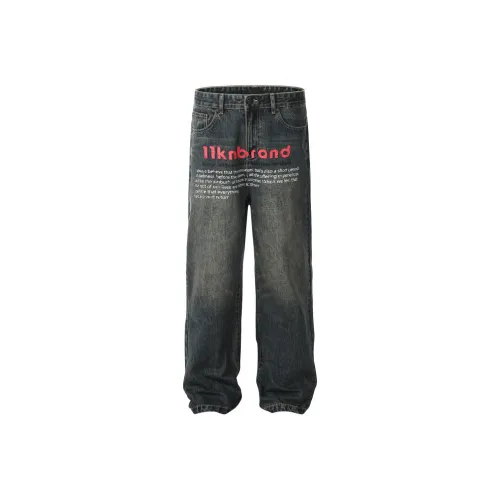 GBXM Jeans Unisex Vintage Blue