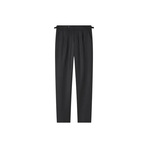 Jiumuwang Men's Pants Expert Suit Trouser Men's Black