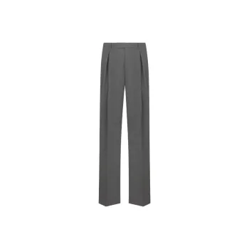 DIOR Pleated Loose Fit Trousers