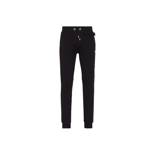 PHILIPP PLEIN Jogging Trousers Casual Pants Men's Black