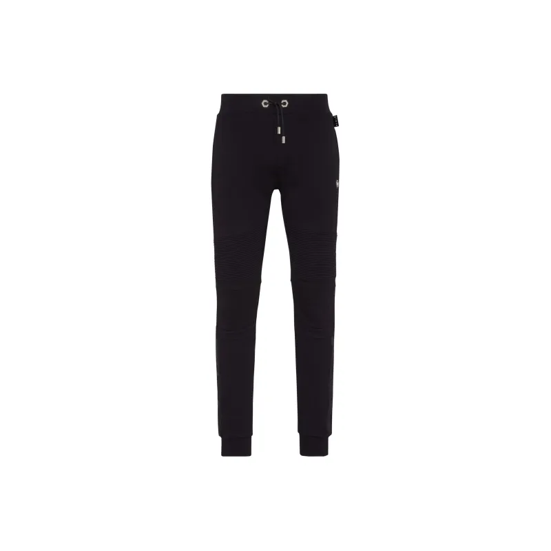 PHILIPP PLEIN Jogging Trousers Casual Pants Men's Black-0