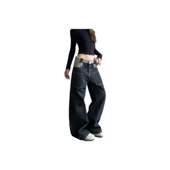 NEVER RULE Jeans Unisex Black