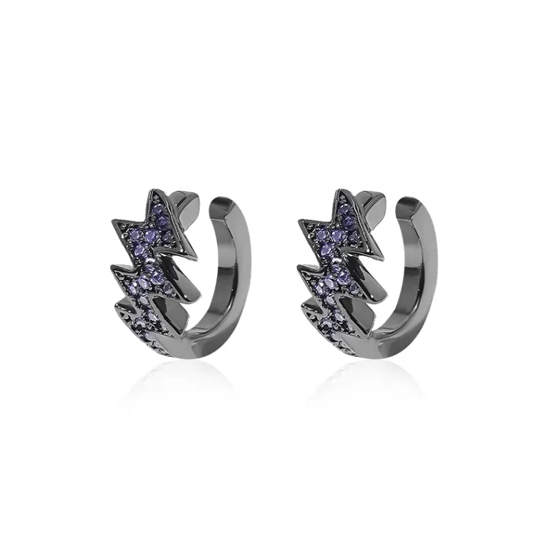 ZANC Alloy Clip On Earrings Unisex-8