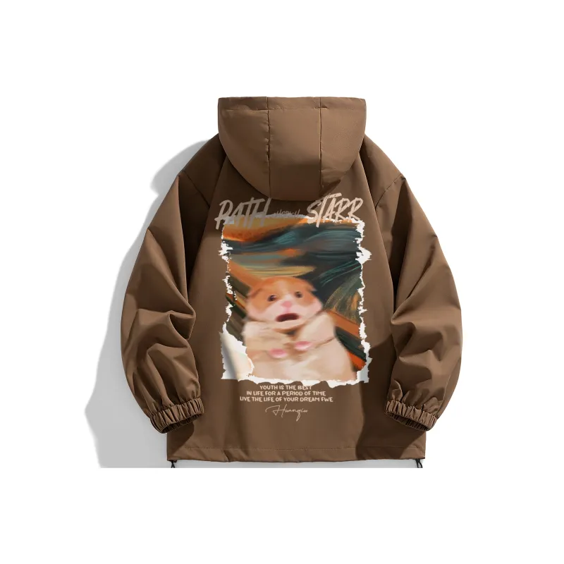 HUANQIU Jackets Unisex-9